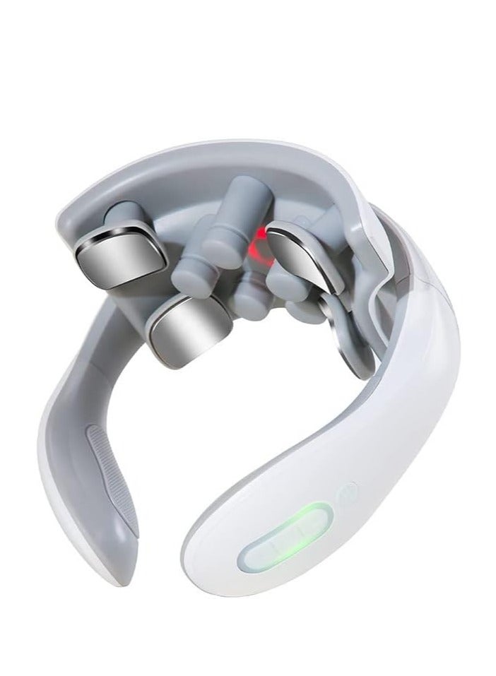 general Smart Neck Massager, Cervical Massager for the Elderly, Pain Relief with Heat, Portable Magnetic Pulse and Office Assistant, Deep Tissue Massage Gifts for Men and Women - Image 1