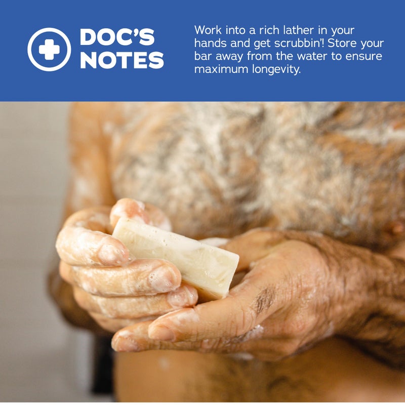 Dr. Squatch صابون بار طبيعي بالكامل للرجال من دكتور سكووتش بدون حبيبات، شلالات منعشة - Image 3