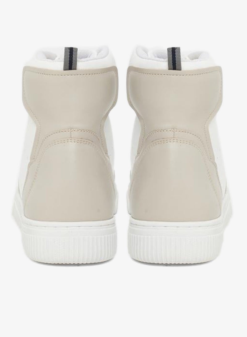 Styli Active Panelled High-Top Lace Up Sneakers - Image 5