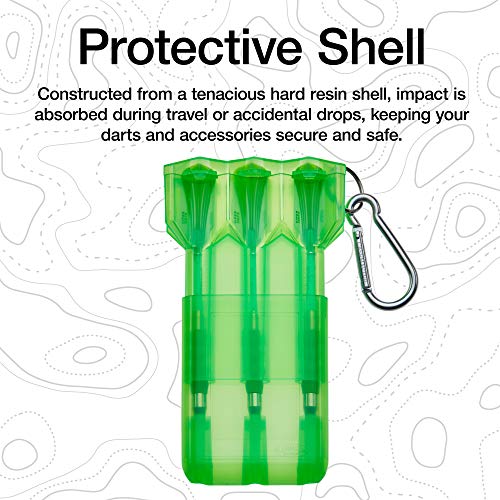 Casemaster by GLD Products Nomad Adjustable Dart Case Neon Green - Image 2