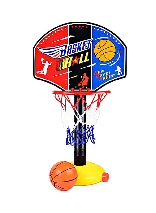 Adjustable Basketball Training Stand for Indoor and Outdoor Play, Ideal Sport Toy for Kids, Size 34.6x25.2cm - Image 5