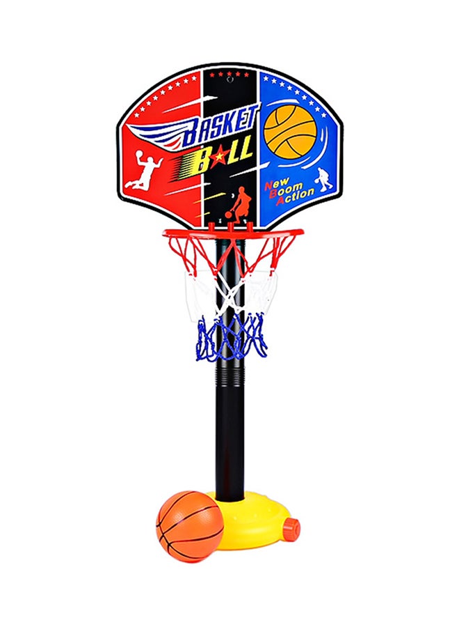 Adjustable Basketball Training Stand for Indoor and Outdoor Play, Ideal Sport Toy for Kids, Size 34.6x25.2cm - Image 4