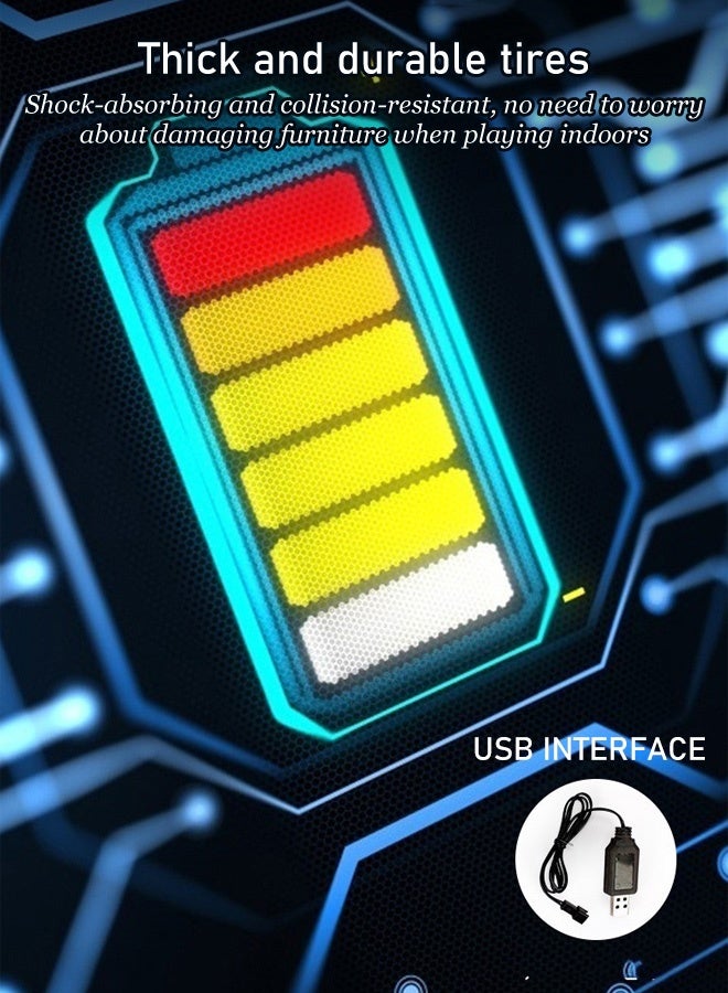 high speed toy motorbike with handle, Children's remote control motorcycle, birthday hobby remote control motorbike toys, equal scale reduction, suitable for 5-12 years old boys and girls racing toys - Image 3