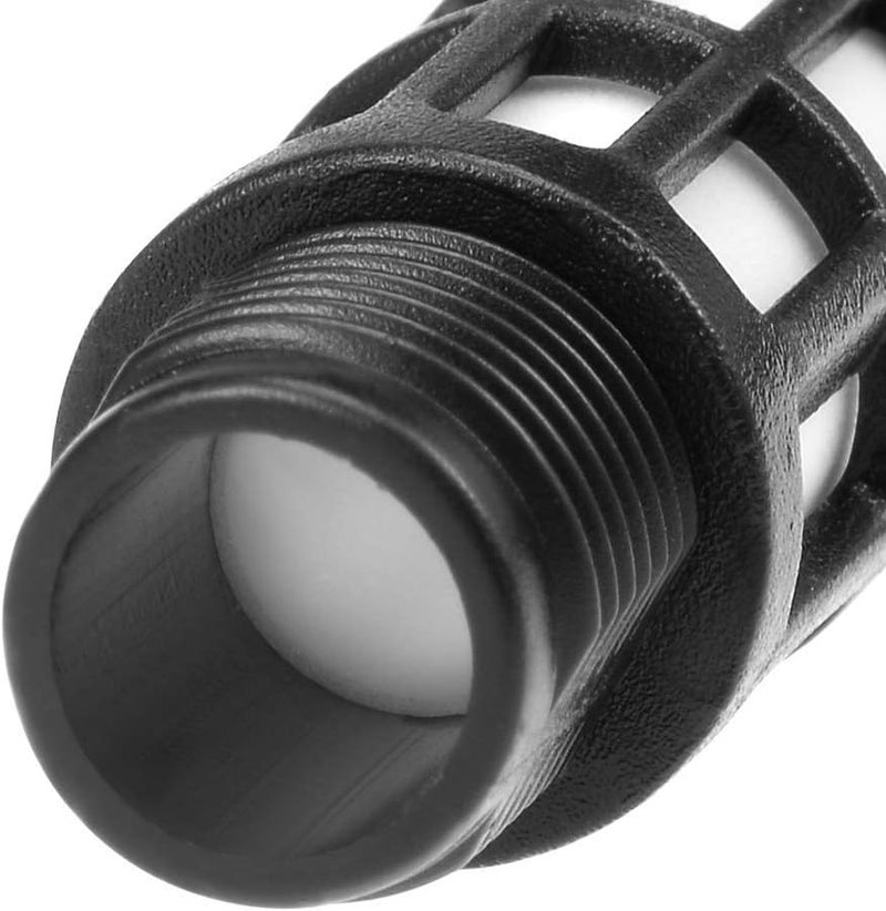 beduan Pneumatic Air Compressor Muffler Fitting 1/8" NPT Compressed Exhaust Silencer (Pack of 10) - Image 3