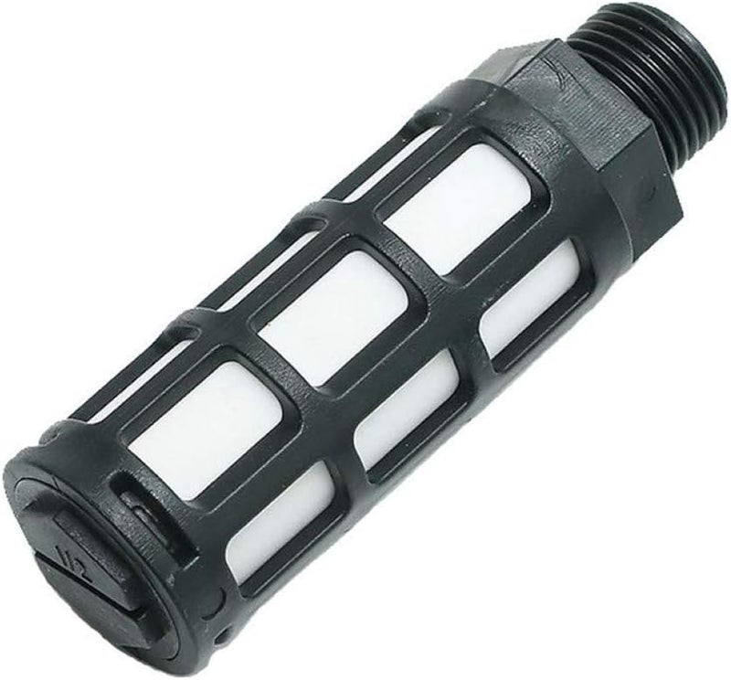 beduan Pneumatic Air Compressor Muffler Fitting 1/8" NPT Compressed Exhaust Silencer (Pack of 10) - Image 2