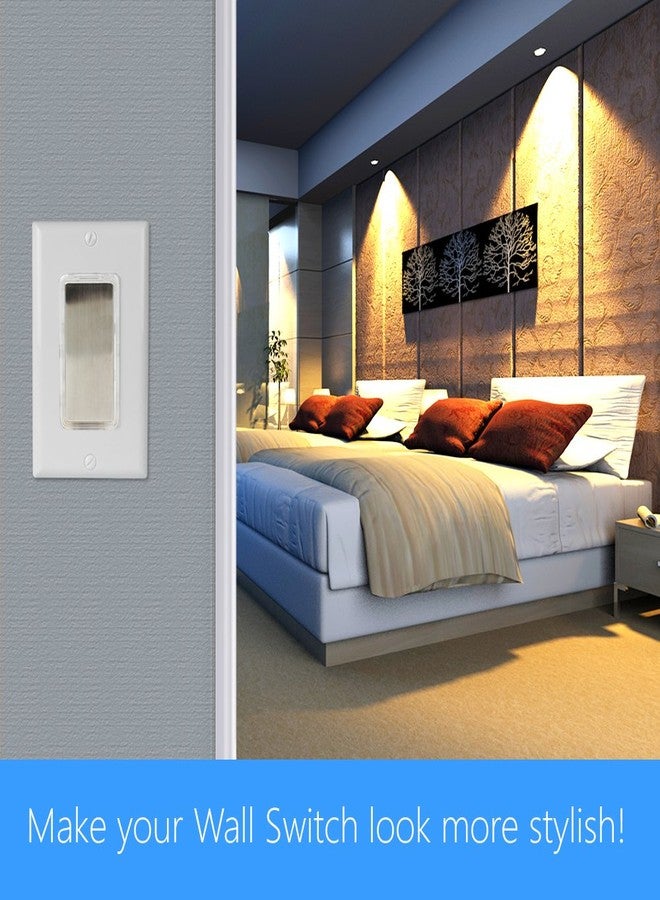 SKYLINK SK-7A Wireless DIY 3-Way Dimmable On Off Anywhere Lighting Home Control Dimmer Wall Switch Set with Snap On Cover, no neutral wire required. - Image 3