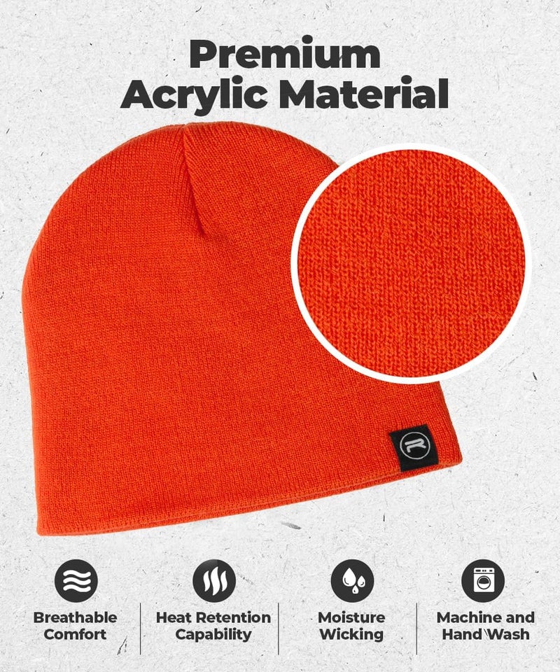 Revony Original Beanie Cap - Soft Knit Beanie Hat - Warm and Durable - Image 2
