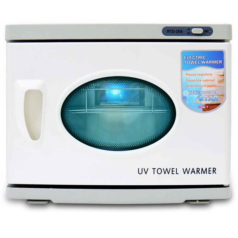 GreenLife Towel Warmer Towel Heater Cabinet Towel Warmer Heater Portable Storage high Temperature Thermal for Barber Salon Bathroom Massage Beauty Facial Spa Home Office Gym 23L White