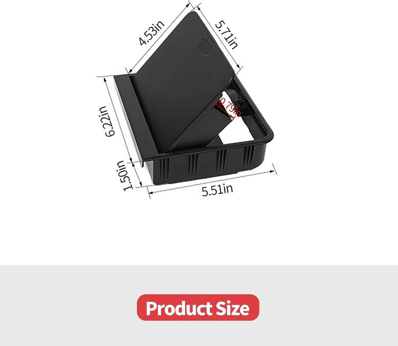 Jimen Hidden Console Box for Jeep Wrangler and Gladiator - Image 3