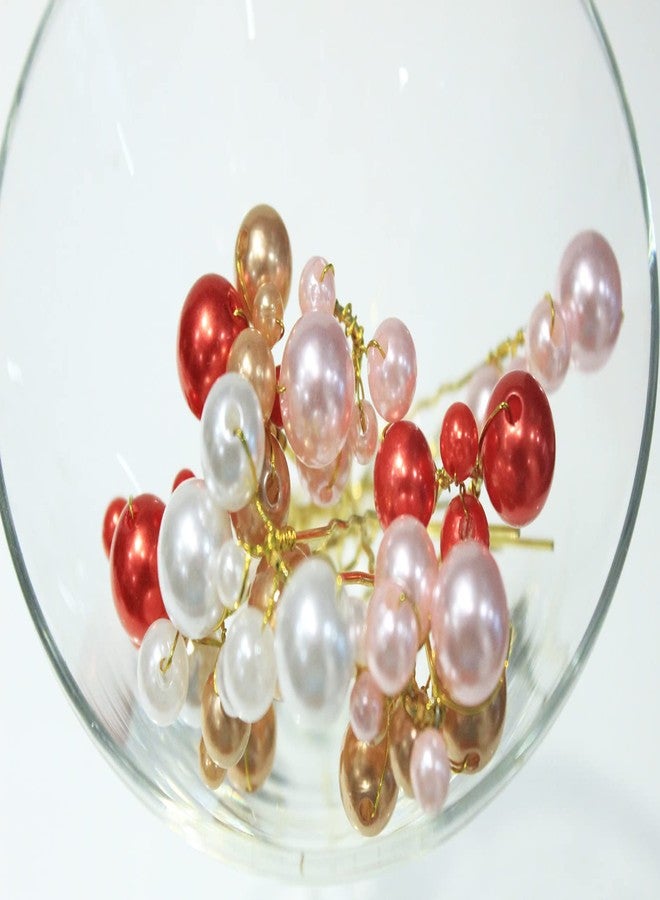 La Belleza Pearl Decorative Flower Design Hair Bun Pin/Juda Pins Hair Accessories for Women and Girls (12 Pieces) (Pearl Juda Pin) - Image 2
