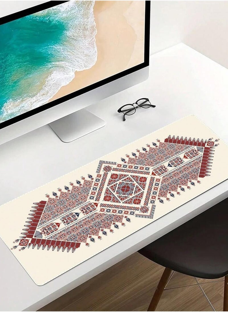 ماركة غير محددة - ماوس باد أنيق بتصميم هندسي، مقاس 900x400 ملم - Image 1