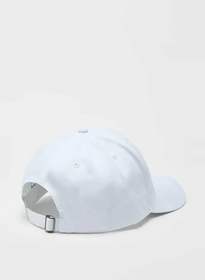 إيكو يو إن إل تي دي. Ecko Unltd Logo Embroidered Cap with Buckled Strap Closure