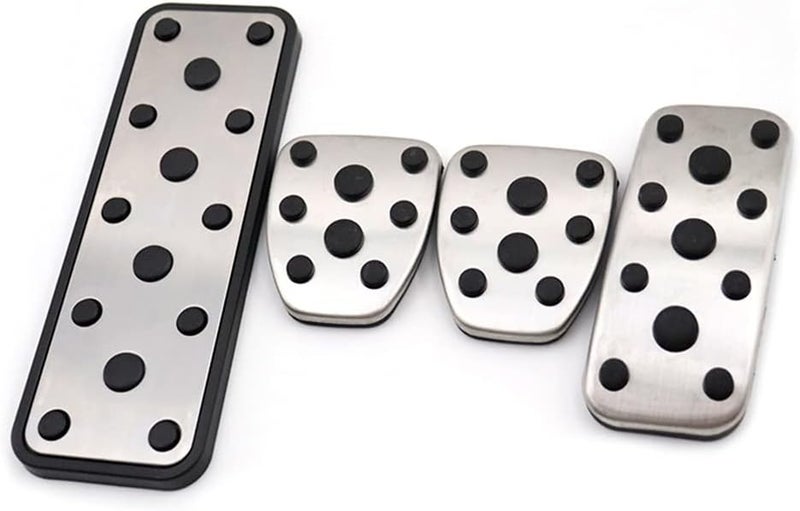 QASULER Foot Pedal Cover Set for Subaru - Image 3