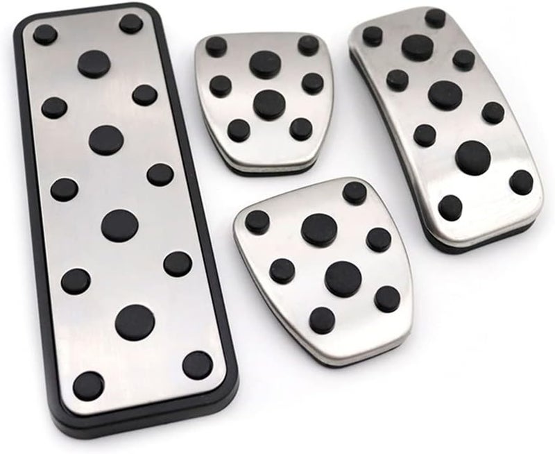 QASULER Foot Pedal Cover Set for Subaru - Image 2