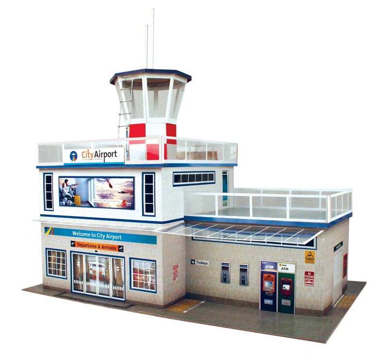 The CityBuilder Airport Model Making Kit SAM Toys - Image 4