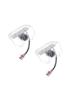2PCS Car Door LED Logo Light Replacement for Accord, 3D Ghost Shadow Puddle Lights Never Fade 3D LED Car Light for Accord 2013-2022 Spirior Odyssey Elysion CR-Z（New Accord Spirior Odyssey Elysion CR-Z