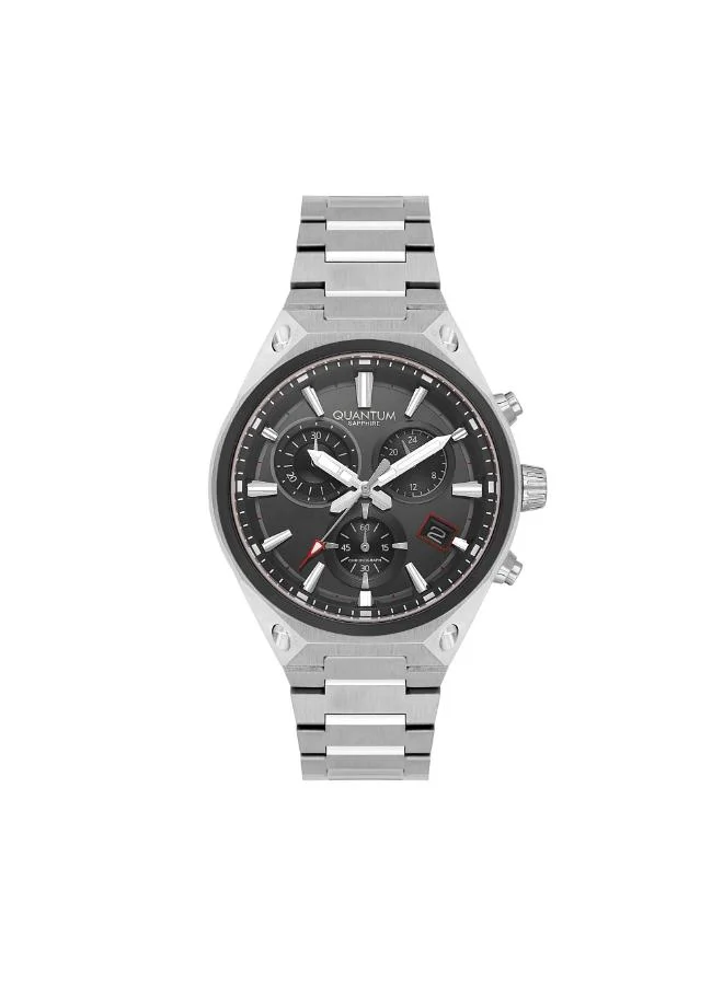 Quantum Men's Metal Chronograph Watch HNG1172.350 - 45 mm