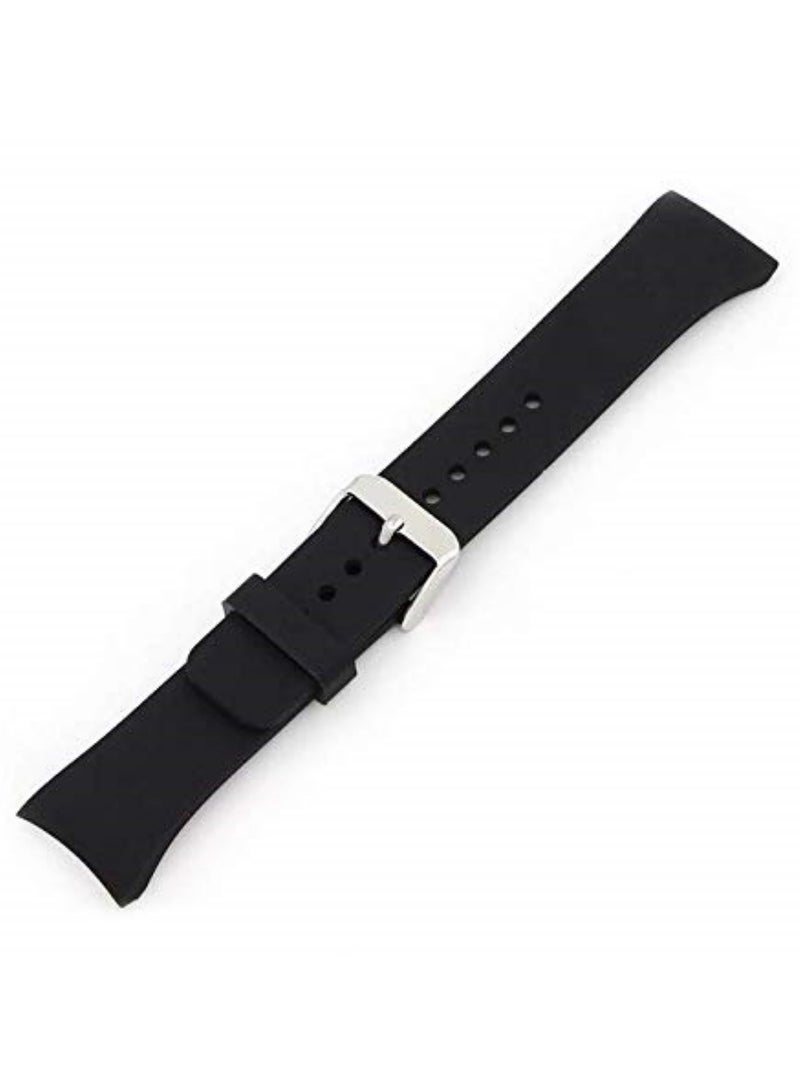 Silicone Watch Band Strap For Samsung Galaxy Gear S2 SM-R720 Soft Comfortable Durable Fits 130mm-220mm Wrist Free Stainless Steel Pin and Tuck Closure - Image 5