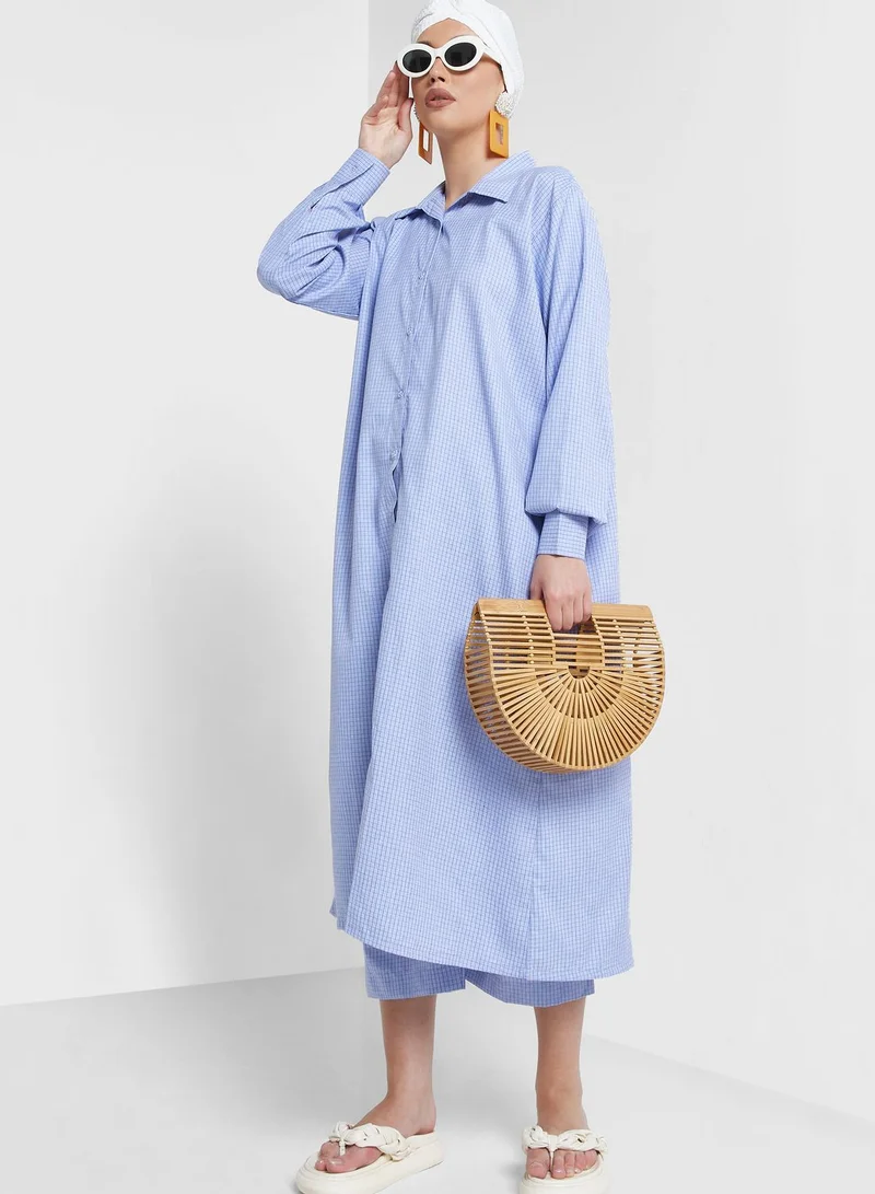 Khizana Printed Top & Pant Set