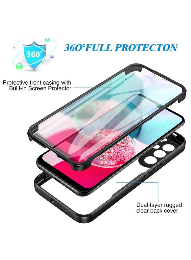 اس-توب جراب لهاتف Samsung Galaxy A34 5G مصنوع من الأكريليك + TPU، جراب هاتف بتغطية كاملة 360 درجة - Image 2