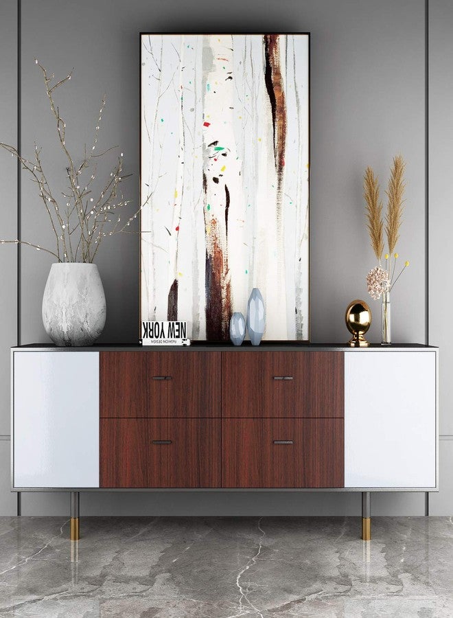 LaCheery 160x24 Inch Wood Grain Contact Paper Dark Brown Walnut Wood Peel and Stick Wallpaper for Walls Kitchen Countertop Peel and Stick Waterproof Counter Contact Paper for Bathroom Countertops Wrap - Image 5