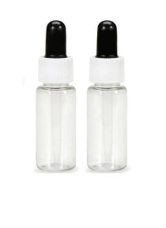 Plastic Bottle w/Screw On Dropper 20 ml 2 pieces