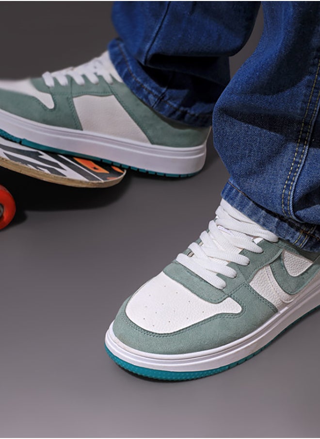 Testa Toro X1 Casual Sneaker for Everyday Wear, Made from Leather with Premium Suede Accents  - Image 1