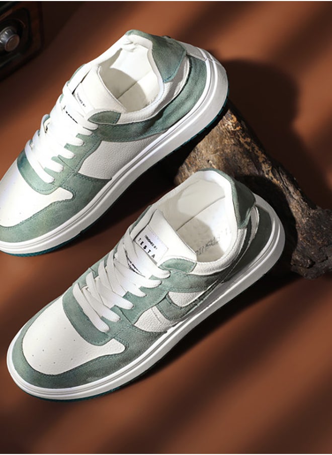 Testa Toro X1 Casual Sneaker for Everyday Wear, Made from Leather with Premium Suede Accents  - Image 4