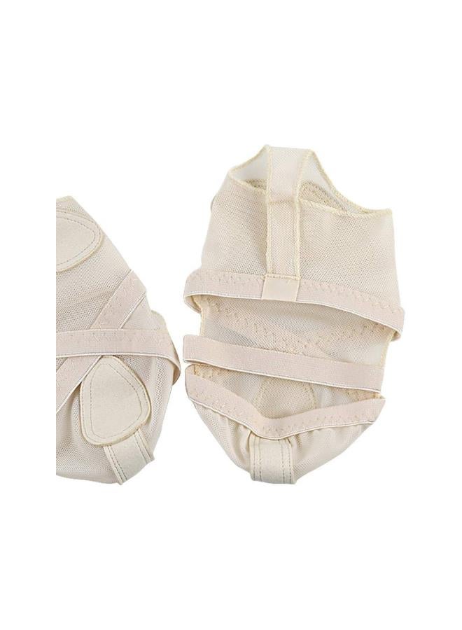 klarako 1 Pair Ballet Shoes Yoga Socks Non Slip Toeless Socks for Jazz Ballet Modern Belly Dancing Size XS - Image 5
