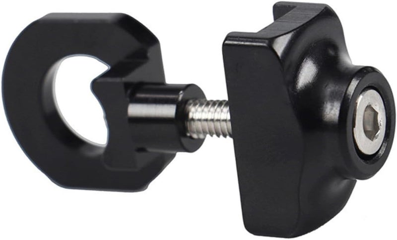 Chain Tensioner Adjuster Tool for Chain Regulator Black Lightweight Portable Driving Safety - Image 1