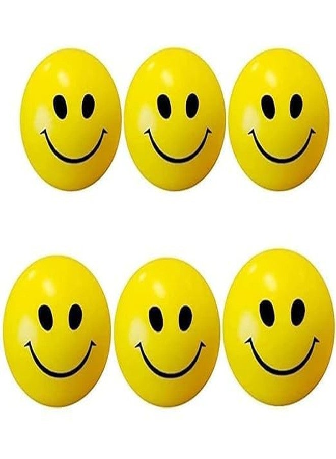DIANO DIMZI Smiley Face Squeeze Ball Yellow Ball Stress Reliver Ball Yellow Pack of 1 A5 - Image 5
