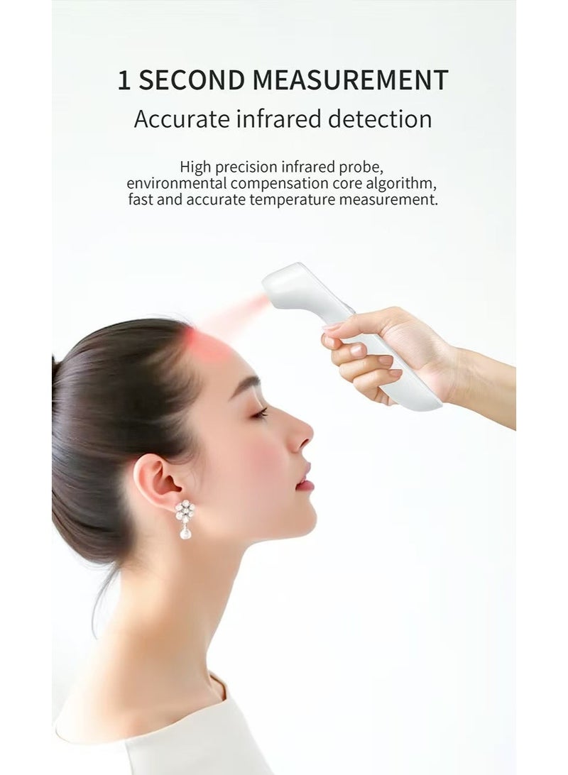HUMJO Forehead Thermometer,Temperature Measuring Gun, Body Thermometer for Home,3-color backlight,High Temperature Warning - Image 2