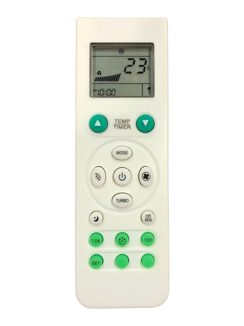 Upix AC Remote No. 102 (No Backlight), Compatible/Replacement for Videocon AC Remote Control (Exactly Same Remote Will Only Work) (Not Supported for Window AC) - Image 1