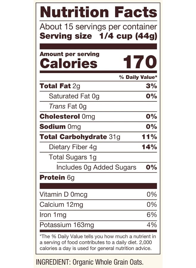 Bob's Red Mill Gluten Free Organic Steel Cut Oats, 24 Ounce - Image 3