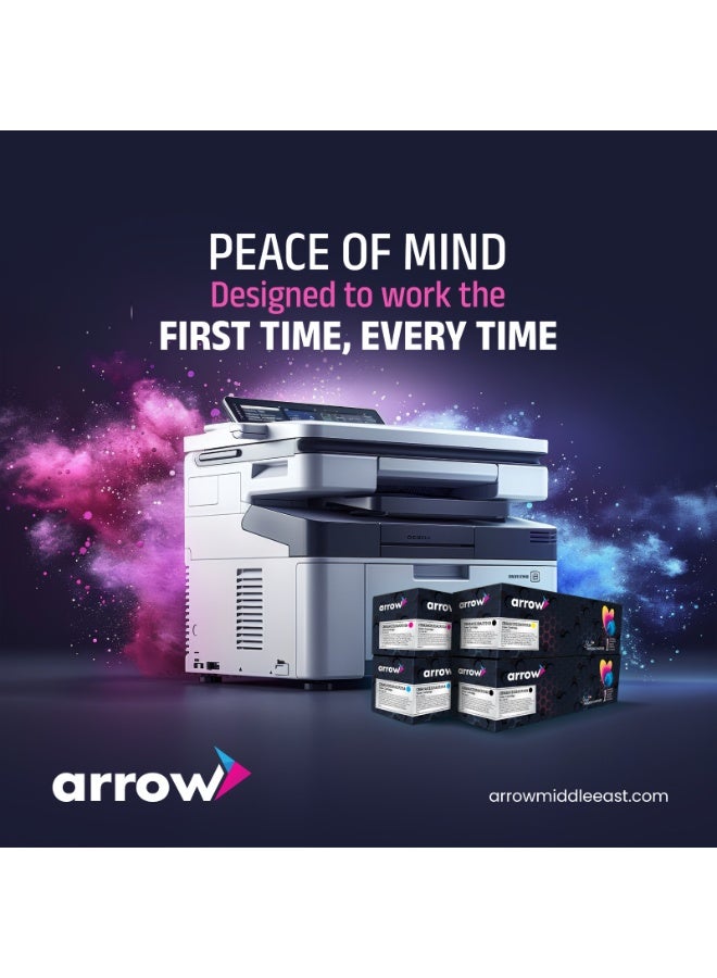 ARROW TONER CARTRIDGE 26A - CF226A/CA-CRG-052 SET OF 2 PACK Replacement For HP LaserJet Pro M402n,M402d,M402dn,M402dw,M402dne,MFP M426dw,M426fdn,M426fdwCN-imageCLASS LBP214dw,215dw,MF426dw,424dw,429dwCN-i-SENSYS LBP212dw,214dw,215x,MF421dw,426dw,428x,429x(Black) - Image 4