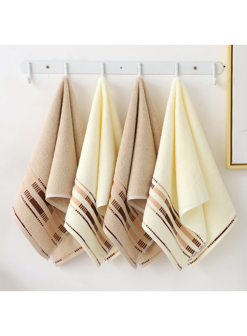 Sharpdo 6-Pack Cotton Towels for Adults, Soft Cotton Towels for Washing Face  6 Pieces 35*75cm - Image 3