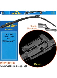 RBW 90358 Ford Focus 3 Hb/Sedan/Turnier 2011-2018 Front Wiper Set  - Image 3