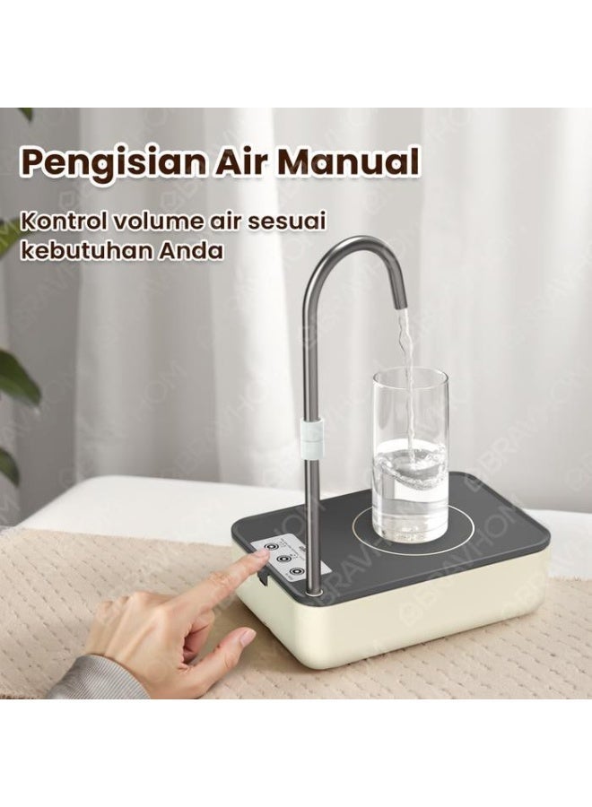 Portable Electric Water Bottle Dispenser – USB Rechargeable Pump for Water Gallons and Bottles - Image 5