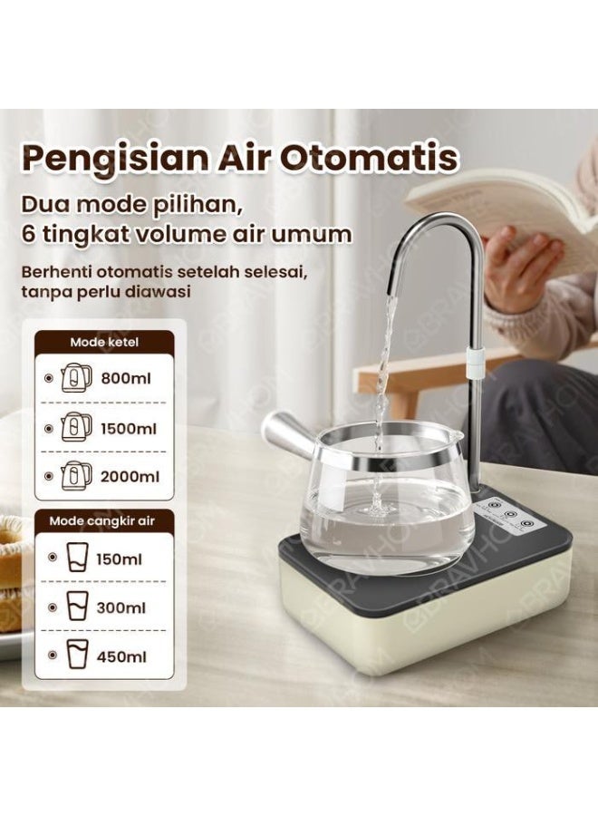 Portable Electric Water Bottle Dispenser – USB Rechargeable Pump for Water Gallons and Bottles - Image 4