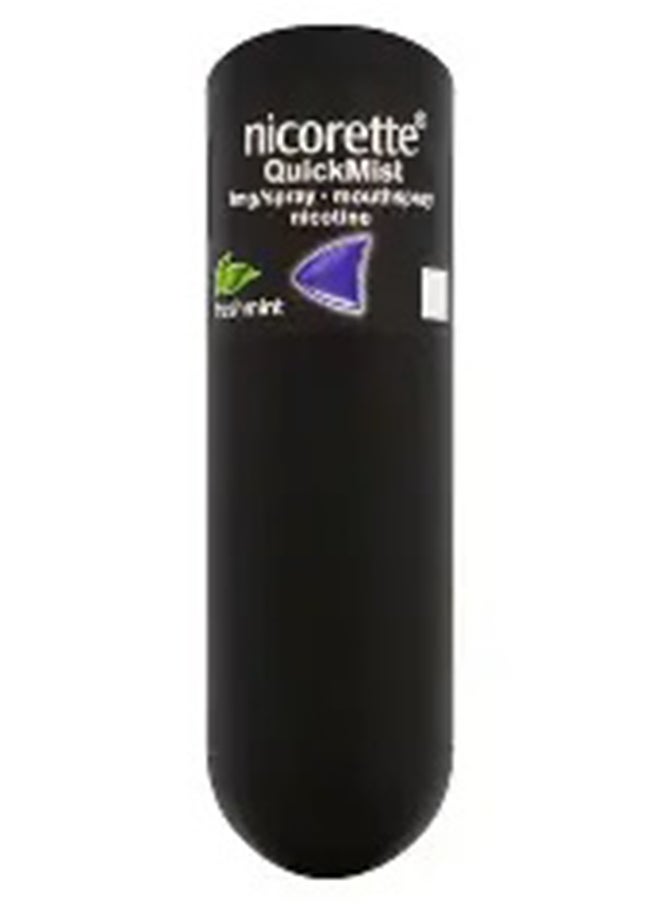nicorette Quickmist Smarttrack Mouth Spray Freshmint 1 X 150 Sprays  - Image 1