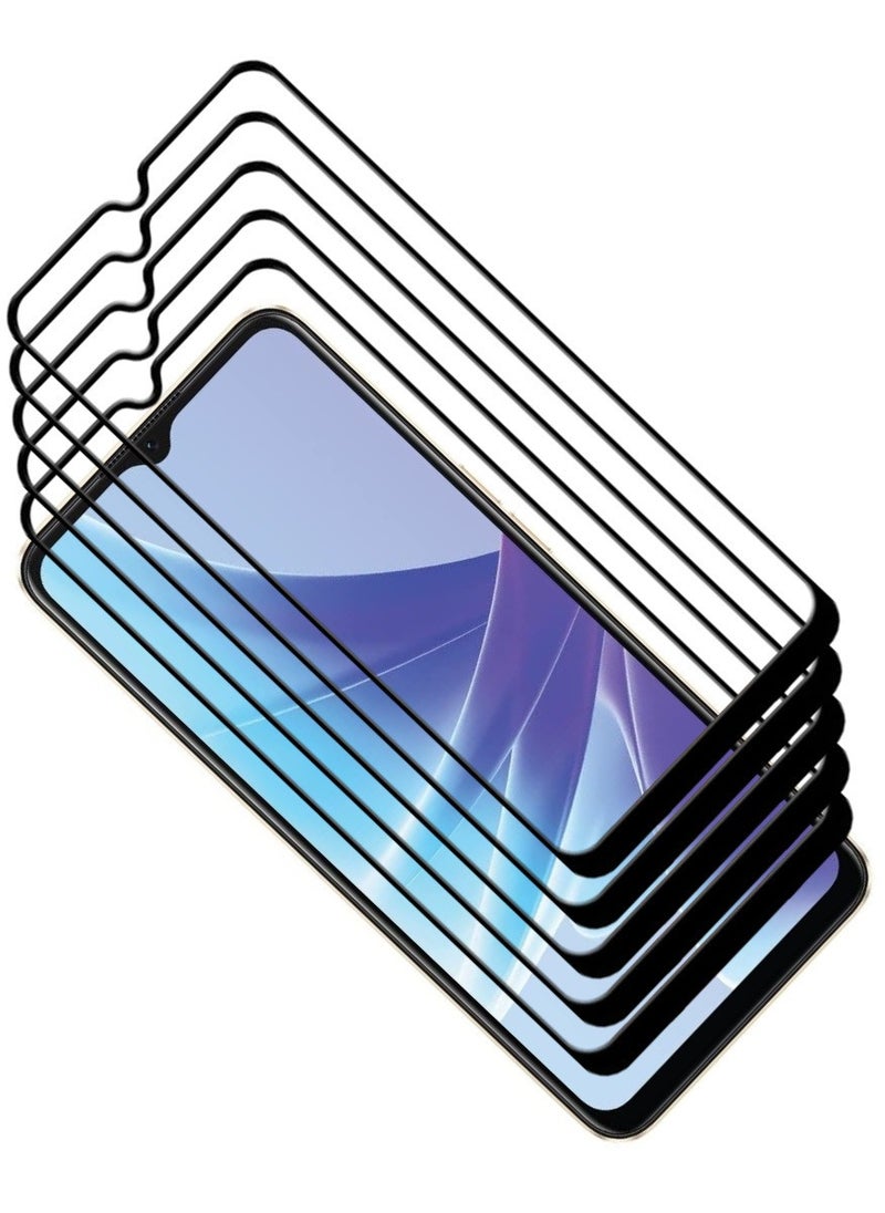 ACLIX 5 Pieces Antistatic ESD Dustproof Premium Quality High Definition Tempered Glass Screen Protector Designed For Oppo A77s - Image 1