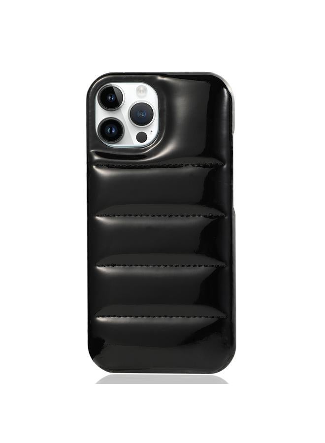 اس-توب جراب هاتف شامل من Laser Aurora Down Jacket لهاتف iPhone 14 Pro Max - Image 1