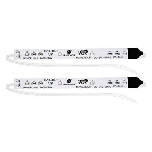 SHAPURE RO 6” Inch Leak Proof UV LED For All RO UV UF Domestic Water Purifier | Compatible with KENT/DOLPHINE/REVIVA/AQUAGRAND/OTHERS (UV LED Pack of 2) - Combo pack - Image 1
