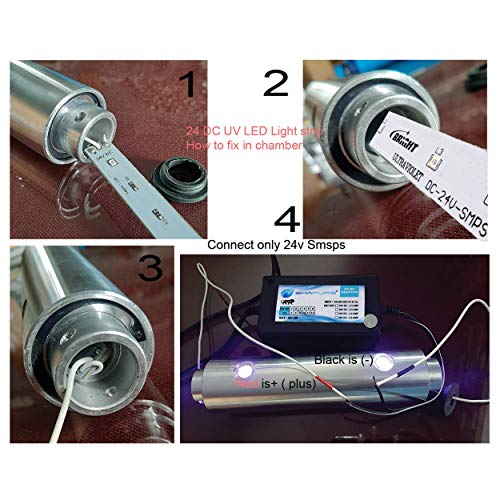 SHAPURE RO 6” Inch Leak Proof UV LED For All RO UV UF Domestic Water Purifier | Compatible with KENT/DOLPHINE/REVIVA/AQUAGRAND/OTHERS (UV LED Pack of 2) - Combo pack - Image 4