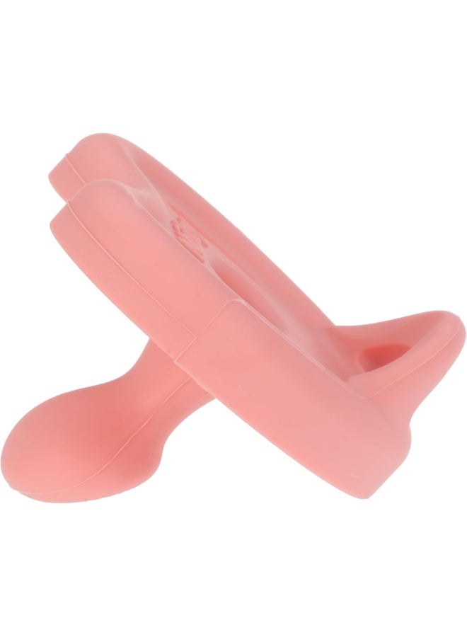 Nuby 100% Silicone Orthodontic Pacifiers 2pk, 0-6 Months - Image 4