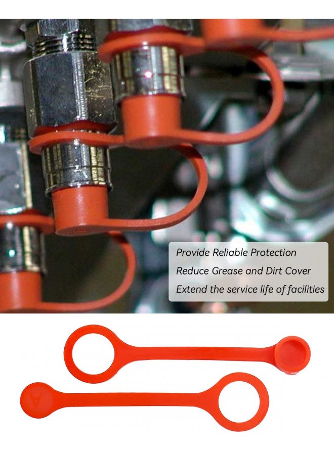 TIKSCIENCE Rubber Blow Off Caps Fit for Ansul R102 Piranha Industrial Kitchen Fire Suppression Nozzles Suppression Vent A Hood Systems Grease Caps Kit, 20 Caps - Image 2