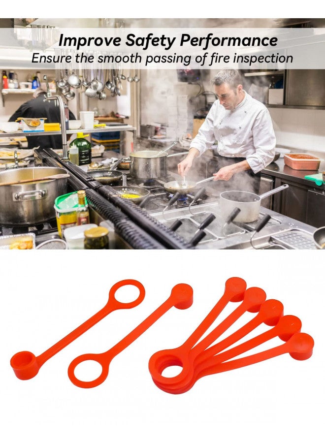 TIKSCIENCE Rubber Blow Off Caps Fit for Ansul R102 Piranha Industrial Kitchen Fire Suppression Nozzles Suppression Vent A Hood Systems Grease Caps Kit, 20 Caps - Image 3