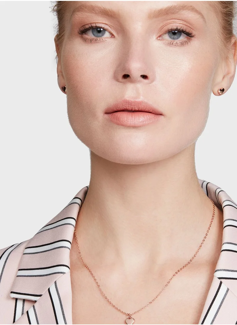 Ted Baker Amoria Sweetheart Necklace+Earrings Set