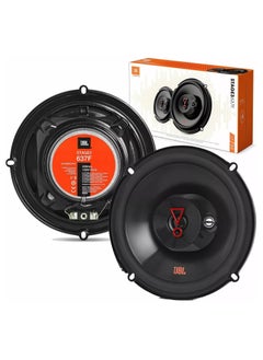 جي بي إل مكبرات صوت سيارة JBL Stage3 637F، مقاس 16.5 سم، محوري ثلاثي الاتجاهات، طاقة قصوى 135 وات  - Image 2