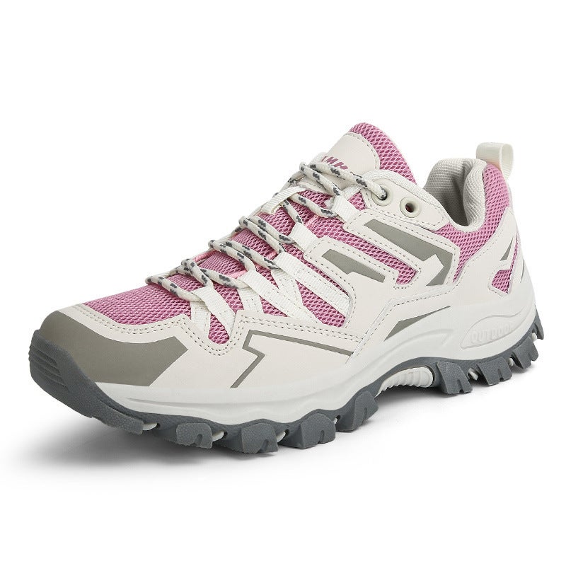 2201 Men'S And Women'S Outdoor Hiking Shoes Spring & Fall Low-Top Mesh Non-Slip Breathable Couple Hiking Cross-Country Running Sneakers - Image 3